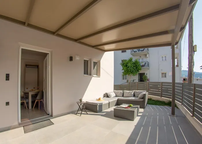 아파트호텔 Aetheria Luxury Living Lefkada