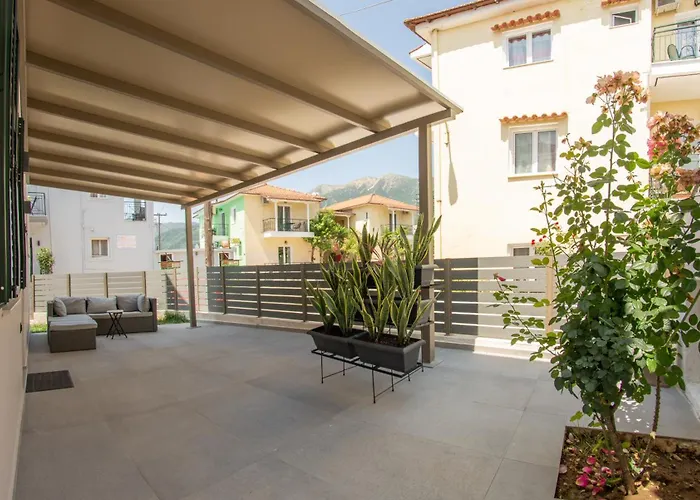 아파트호텔 Aetheria Luxury Living Lefkada 니드리