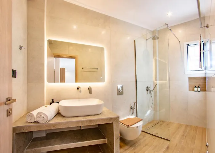 아파트호텔 Aetheria Luxury Living Lefkada 니드리